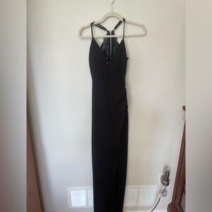 Windsor black Formal Maxi Dress Sz S
